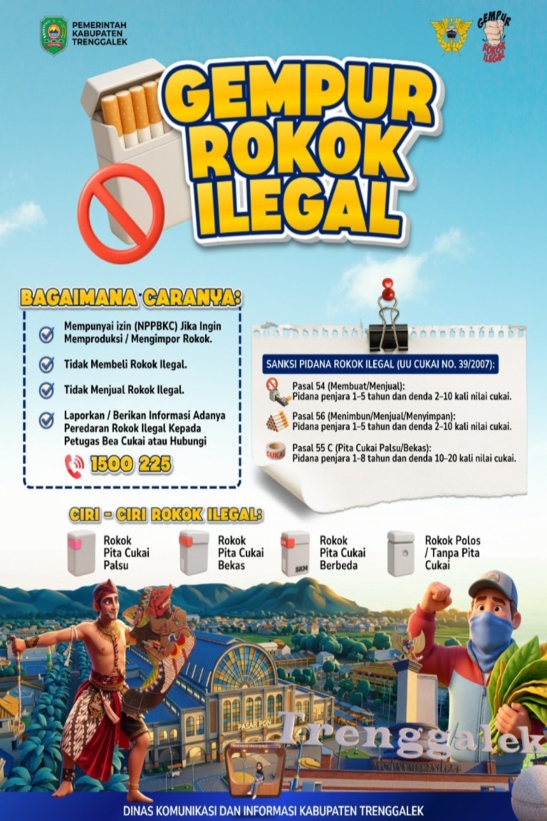 Gempur Rokok Ilegal