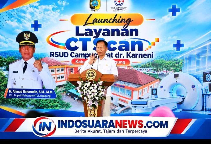 Resmikan CT Scan RSUD Campurdarat, Plt Bupati Tulungagung Dorong Pelayanan Kesehatan Lebih Optimal