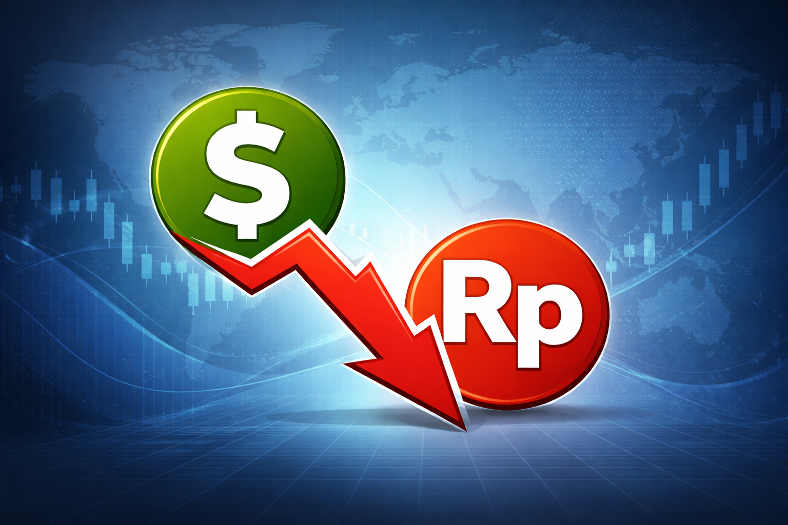 Rupiah Melemah Terhadap Dolar AS, Menyentuh Level Terendah dalam Beberapa Bulan Terakhir