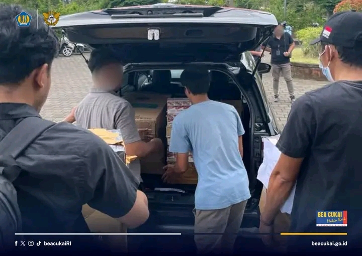 “Bea Cukai Bali Kenakan Denda Rp120 Juta untuk Penindakan Rokok Ilegal di Jembrana”