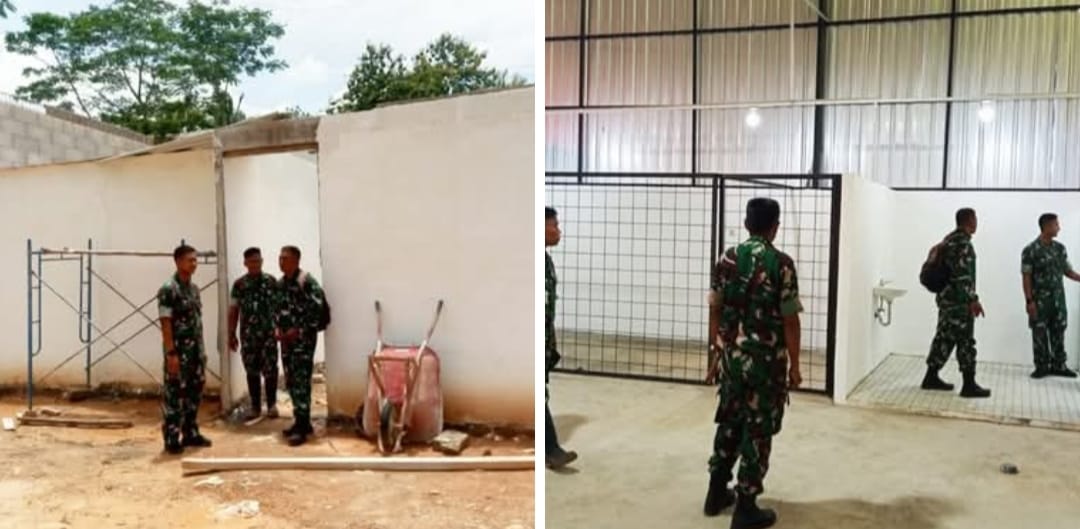 Pastikan Progres dan Mutu Bangunan, Dandim Trenggalek Kawal Pembangunan KDMP di Tiga Desa