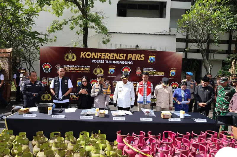 Sindikat Suntik LPG 3 Kg yang Beroperasi Empat Tahun di Tulungagung Berhasil Ditemukan, Dua Orang Ditangkap