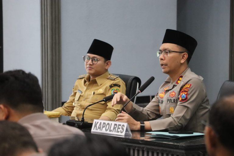Kesiapan Pengamanan Lebaran, Polres Trenggalek Gelar Rakor Eksternal