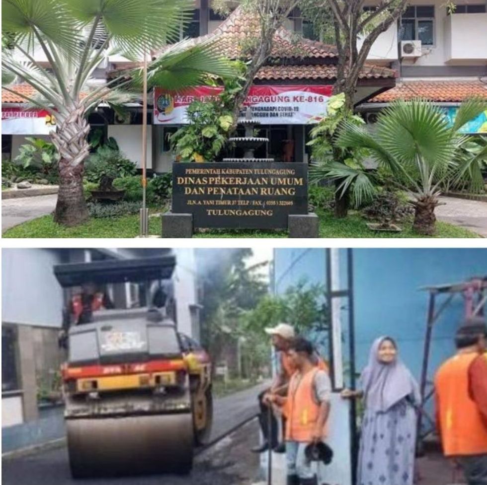 Jalan di Kecamatan Gondang dan Kauman Dibangun Ulang, PUPR Prioritaskan Infrastruktur Penunjang Ekonomi