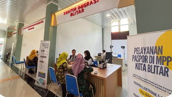 Layanan Paspor di Mal Pelayanan Publik (MPP) Kota Blitar Permudah Akses Warga