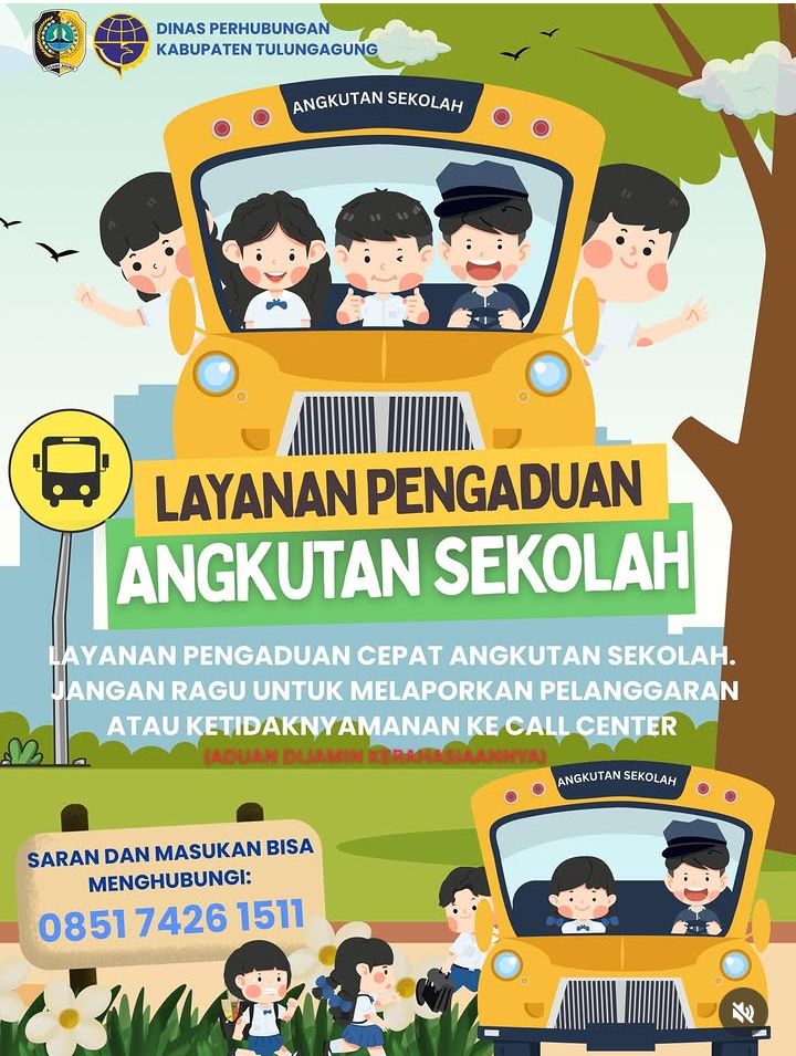 Dishub Tulungagung Buka Layanan Pengaduan untuk Tingkatkan Kualitas Angkutan Sekolah