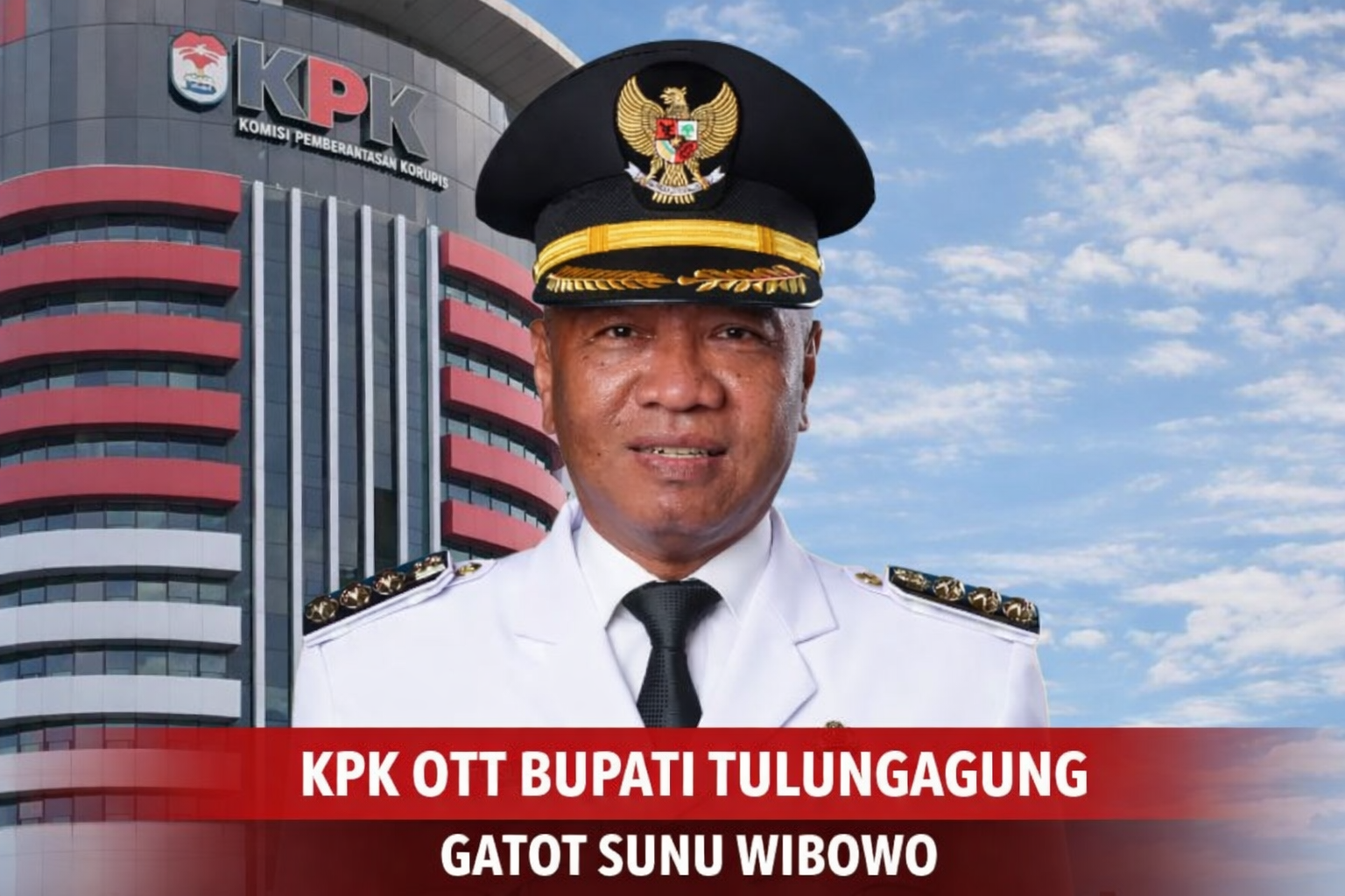 KPK Amankan Bupati Tulungagung dan Belasan Pejabat dalam OTT di Jawa Timur