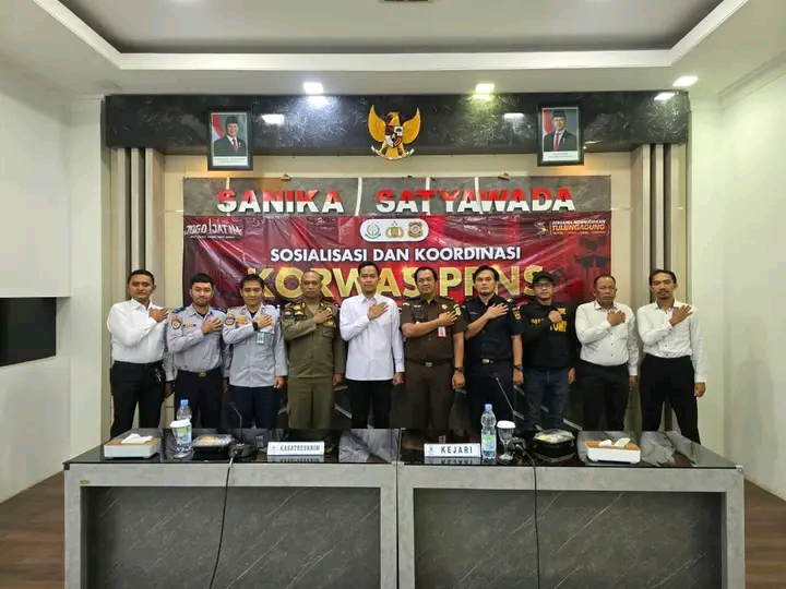 Polres Tulungagung Gelar Rakor Korwas PPNS, Perkuat Sinergi Penegakan Hukum dan Implementasi KUHP-KUHAP Baru