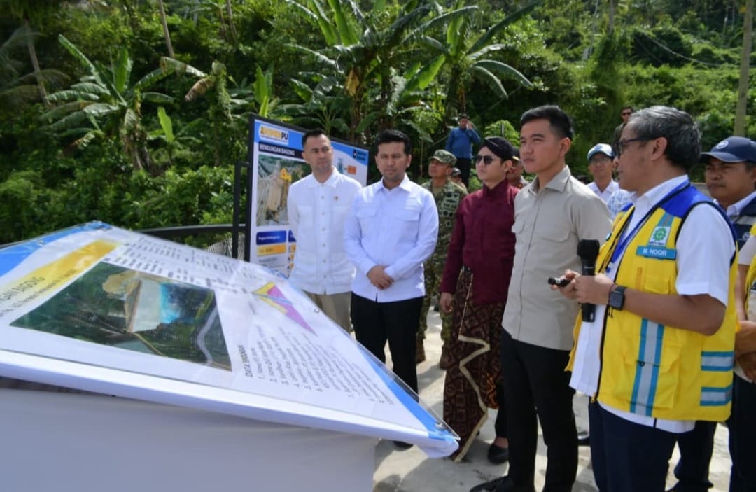 Gibran Rakabuming Raka Tinjau Bendungan Bagong, Dorong Percepatan Proyek Strategis Nasional