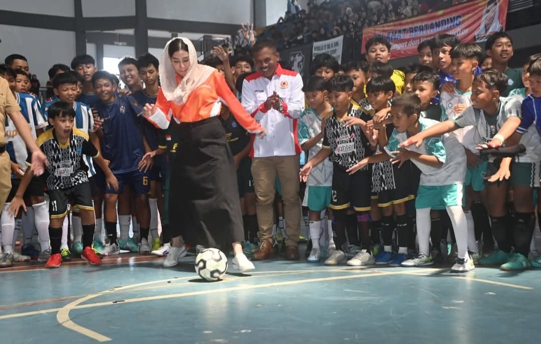 Novita Hardini Gelar Turnamen Futsal untuk Wadah Anak Muda Salurkan Bakat