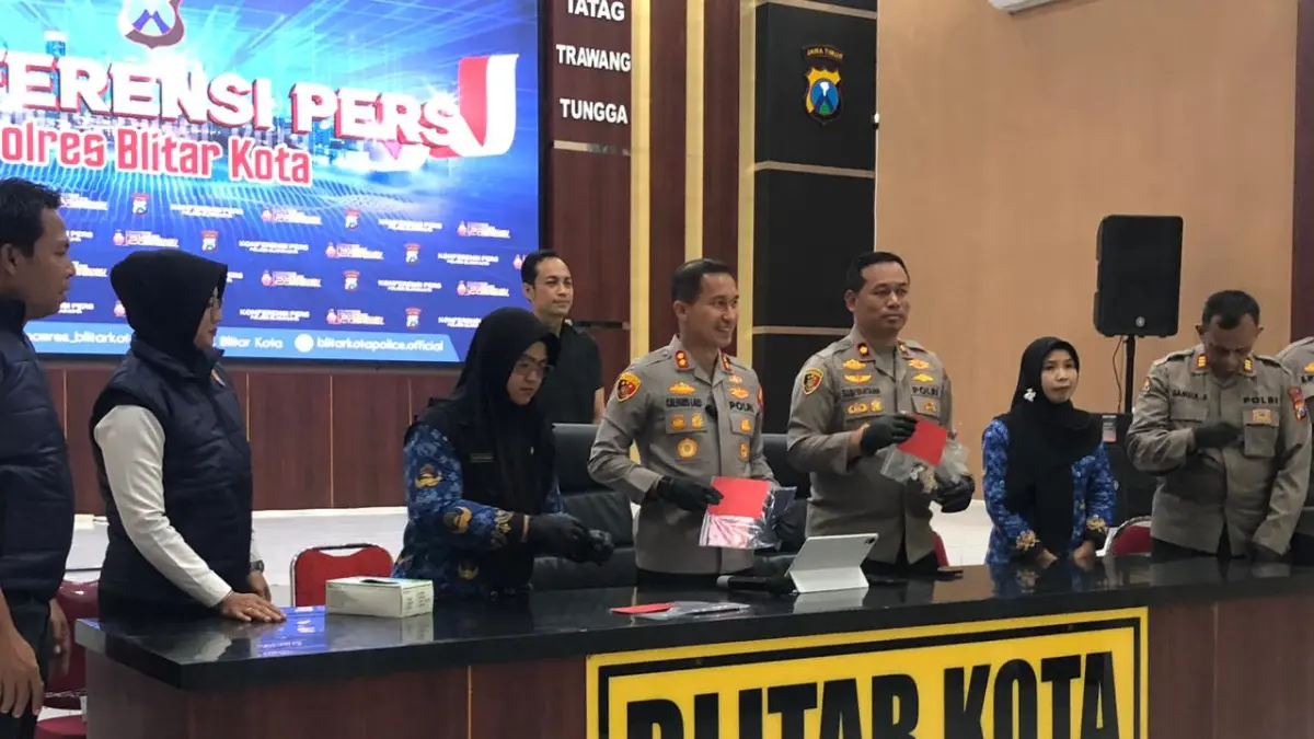 Polres Blitar Kota Ungkap Kasus TPPO Anak di Bawah Umur, Lima Tersangka Diamankan