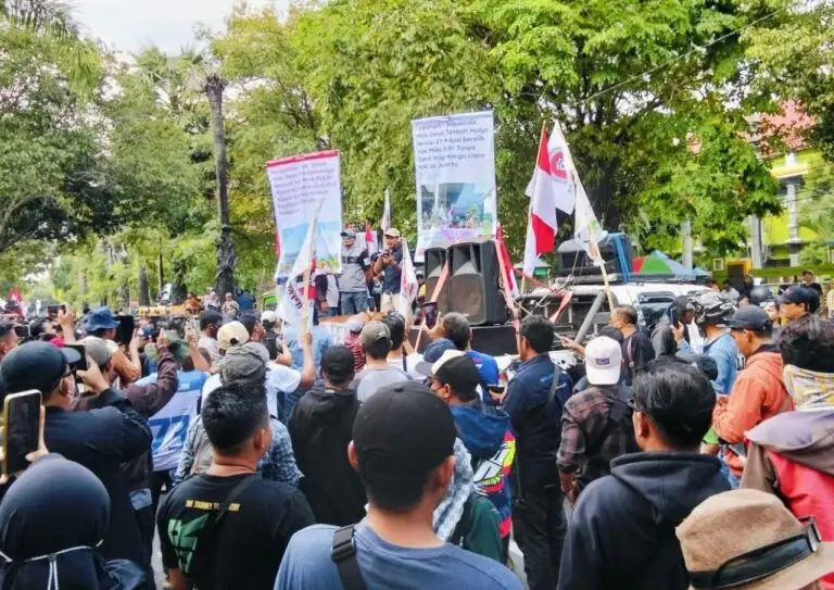 AMPB Gelar Aksi di Depan Polresta Pati, Sampaikan Tuntutan Penegakan Hukum