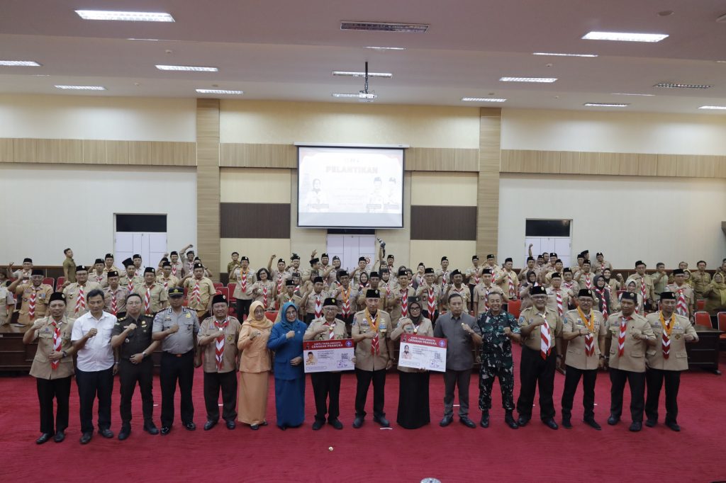 Pelantikan Ketua Kwartir dan Mabicab Kabupaten Blitar Jadi Momentum Penguatan Gerakan Pramuka