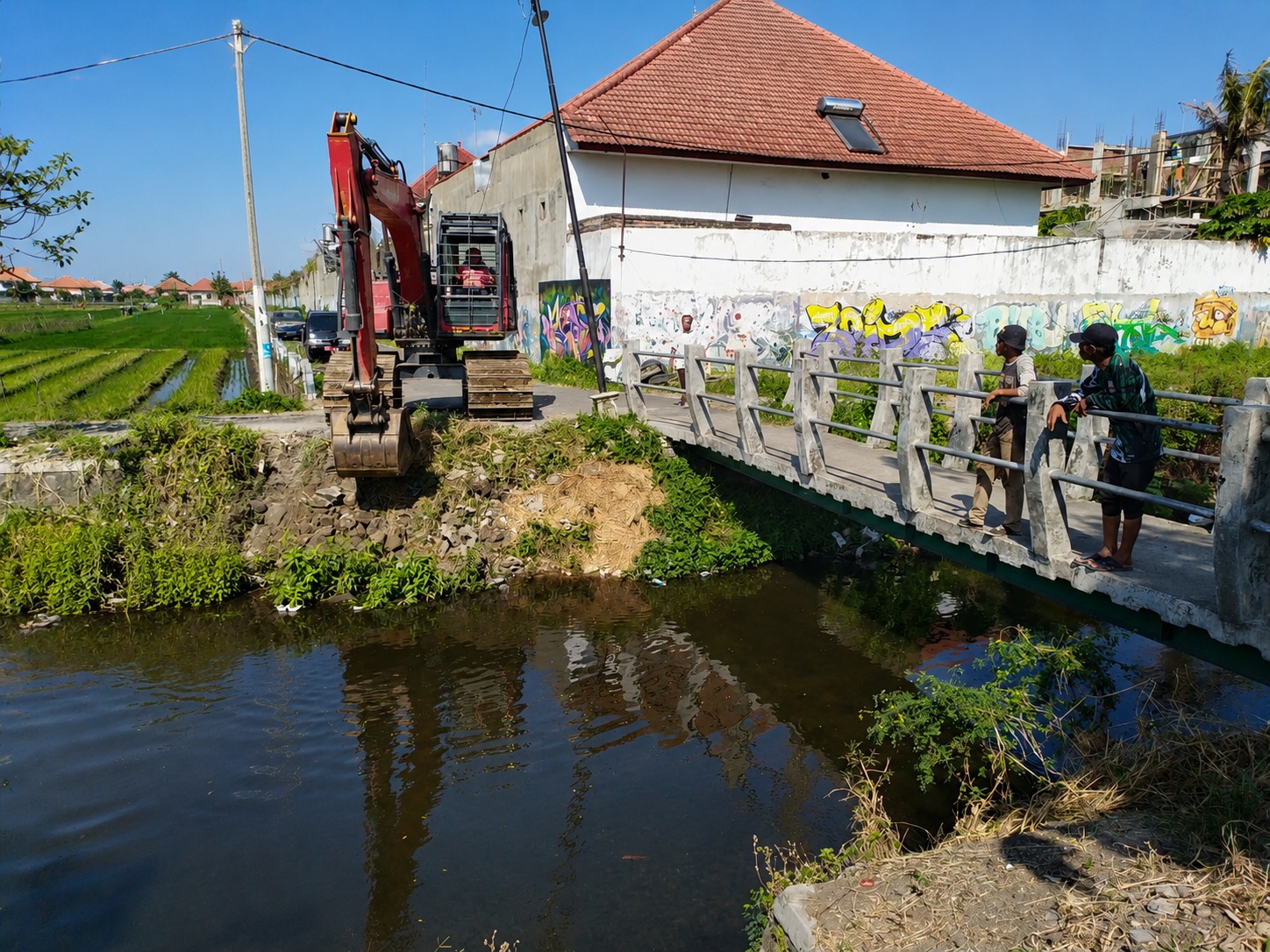 Respon Aspirasi Petani, DPUPR Kota Kediri Normalisasi Sungai Kresek untuk Kurangi Risiko Genangan