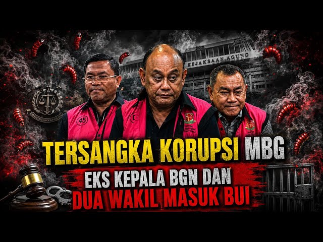 Kejagung Tahan Tiga Pejabat BGN Terkait Dugaan Korupsi Program Makan Bergizi Gratis