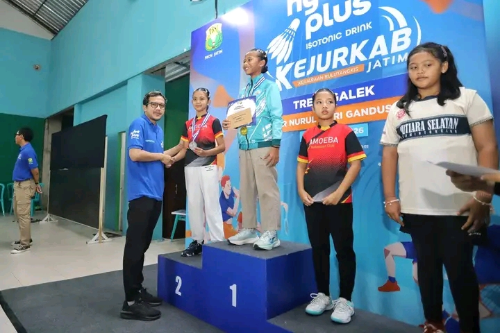 Wabup Syah Tutup Kejuaraan Bulutangkis Trenggalek 2026, Dorong Lahirnya Atlet Berprestasi Menuju Porprov Jatim 2027