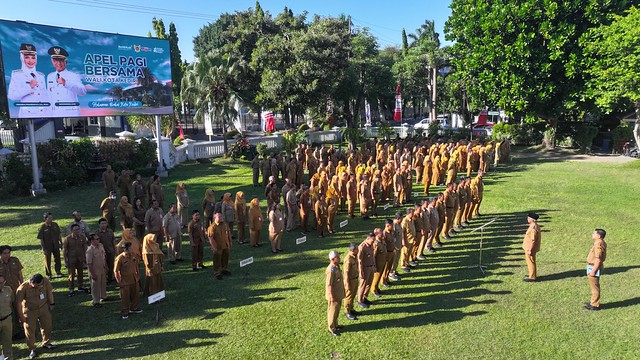 Peringati Harganas ke-33, Wawali Kediri Ajak ASN Perkuat Ketahanan Keluarga demi Wujudkan Indonesia Emas 2045