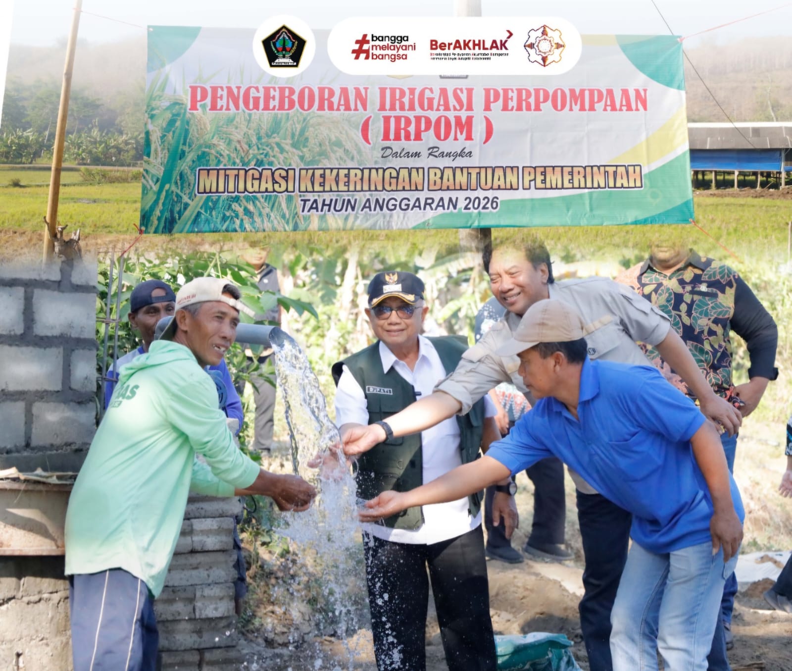 Antisipasi El Nino, Bupati Blitar Pastikan Irigasi Pompanisasi Berfungsi Optimal