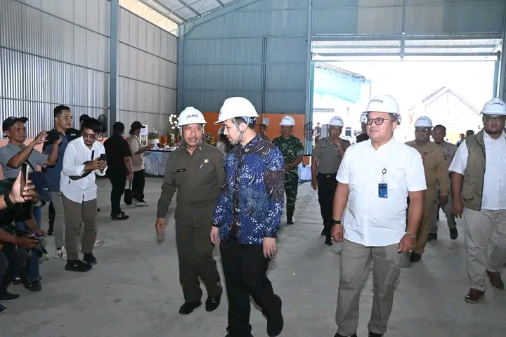 Pj. Sekda Trenggalek Hadiri Peresmian Fasilitas Pergudangan Bulog di Gandusari