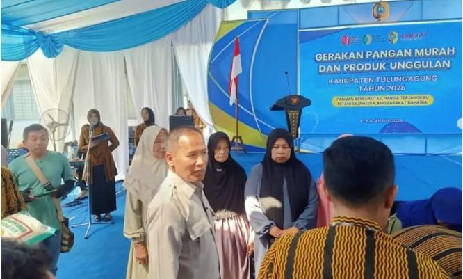 Plt Bupati Tulungagung Dorong Ketahanan Pangan Lewat Gerakan Pangan Murah 2026