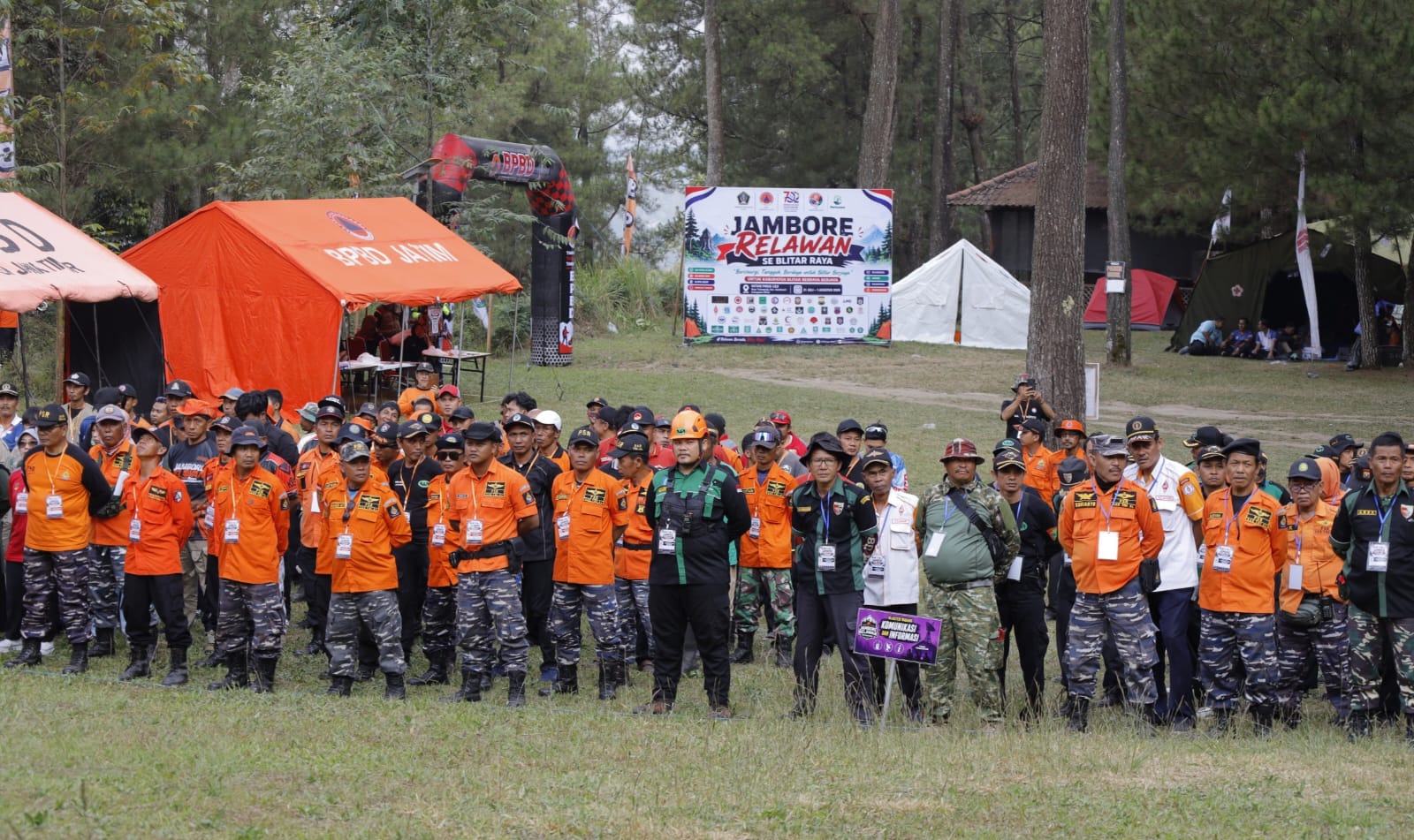 Jambore Relawan Blitar Raya 2026 Satukan 512 Relawan, Perkuat Kesiapsiagaan Hadapi Bencana